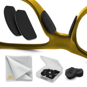 Eye Glasses Nose Pads 16 Pairs Non Slip 1 mm x 7 mm x 16mm Adhesive Glasses Nose Grip Non Slip Silicone Eyeglass Nose Pads Soft Cushion Glasses A